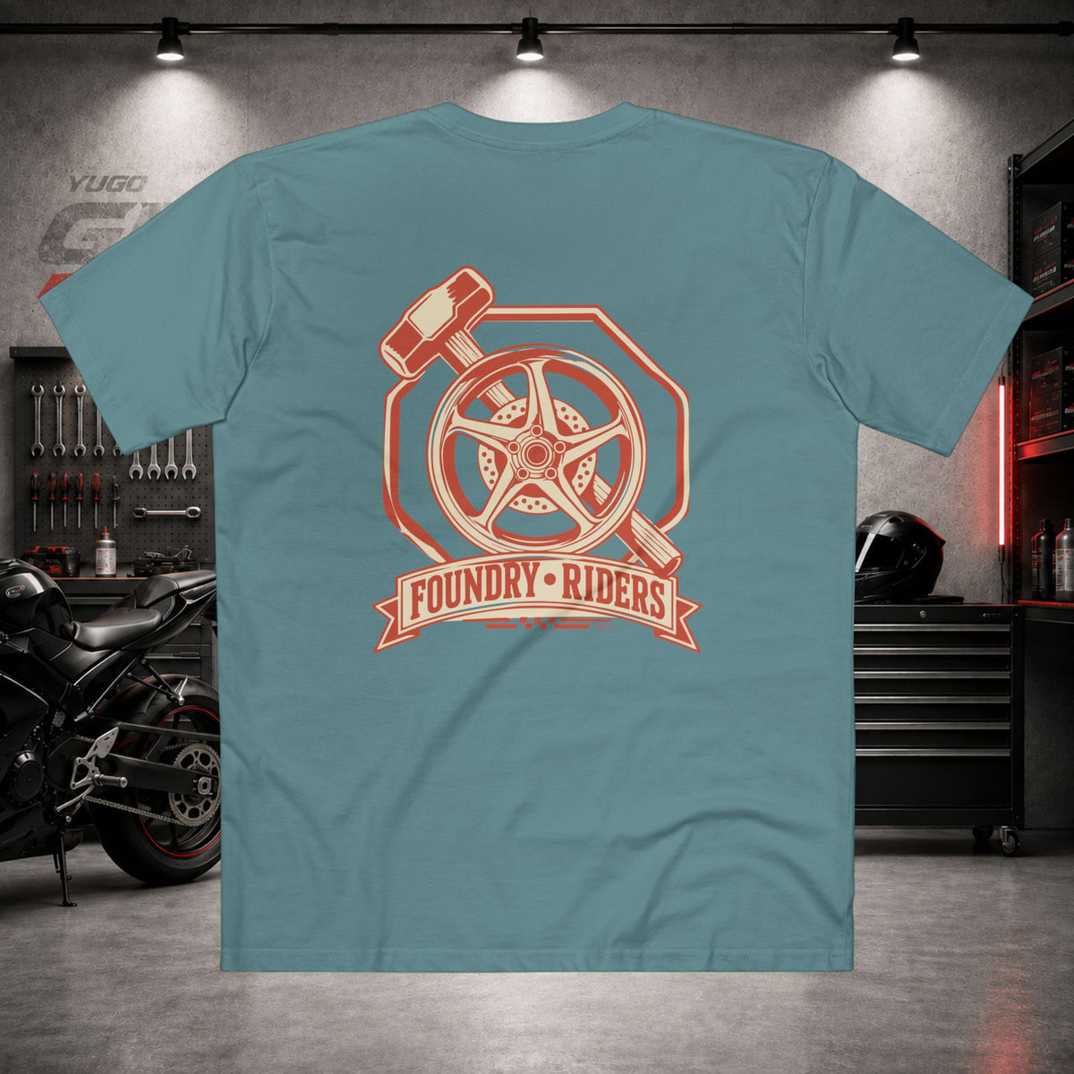 Yugo GP Foundry Riders | Back Graphic Tee
