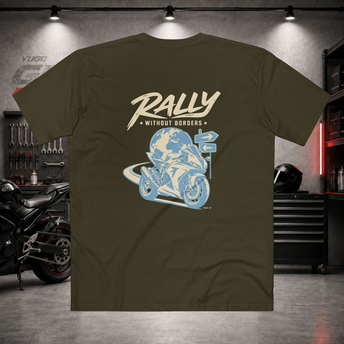 Yugo GP Rally Without Borders | Back Graphic Tee