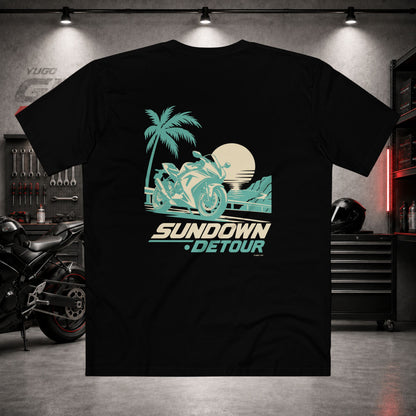 Yugo GP Sundown Detour | Back Graphic Tee