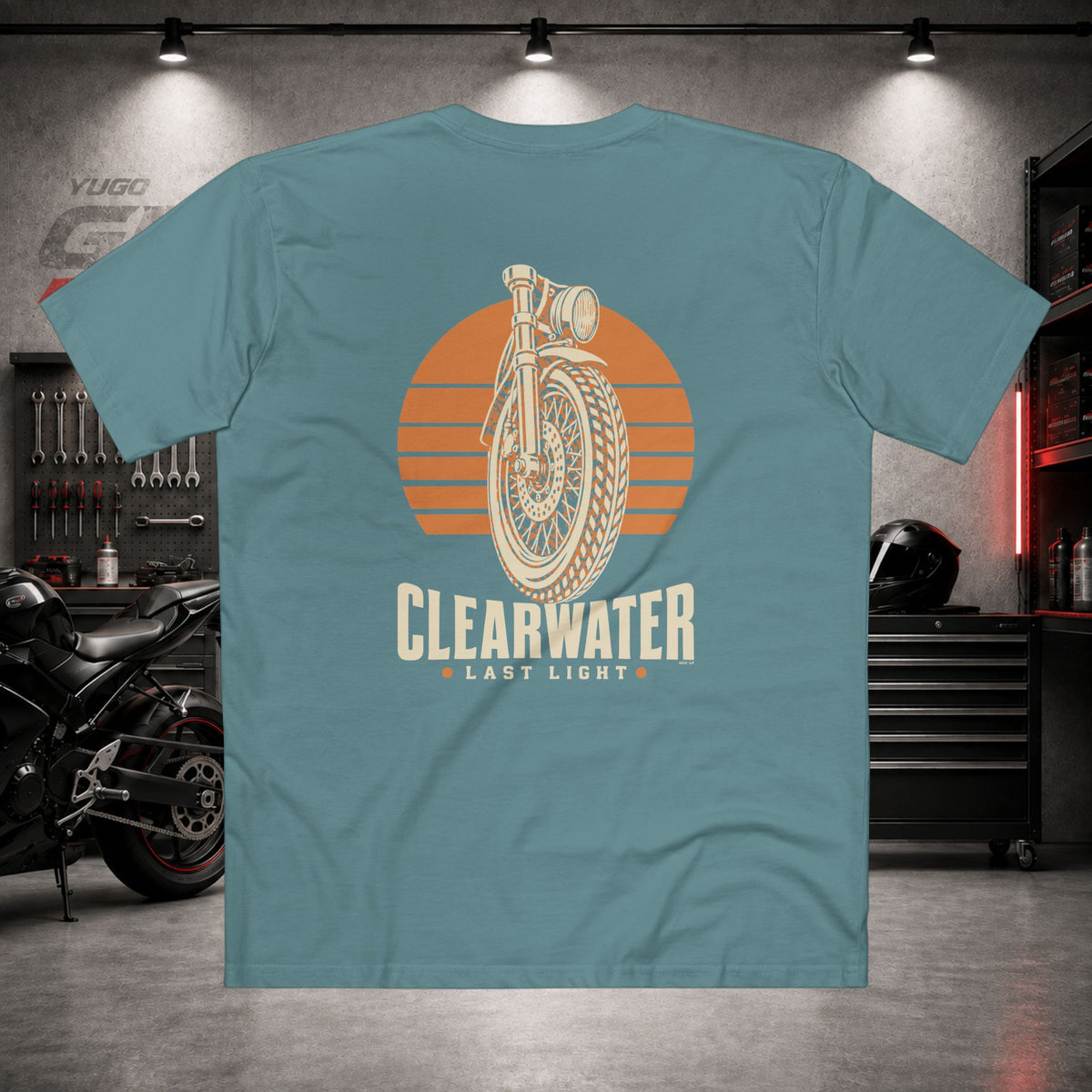Yugo GP Clearwater Last Light | Back Graphic Tee