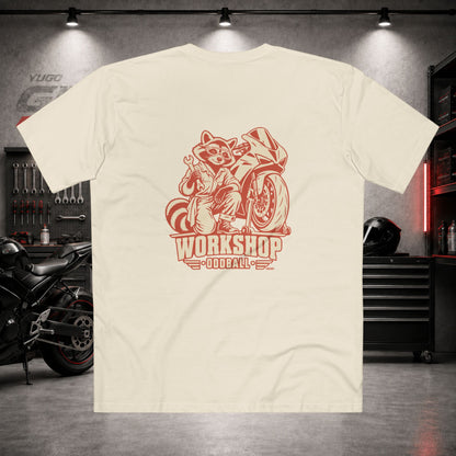 Yugo GP Workshop Oddball | Back Graphic Tee