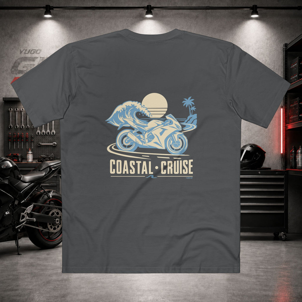 Yugo GP Coastal Cruise | Back Graphic Tee