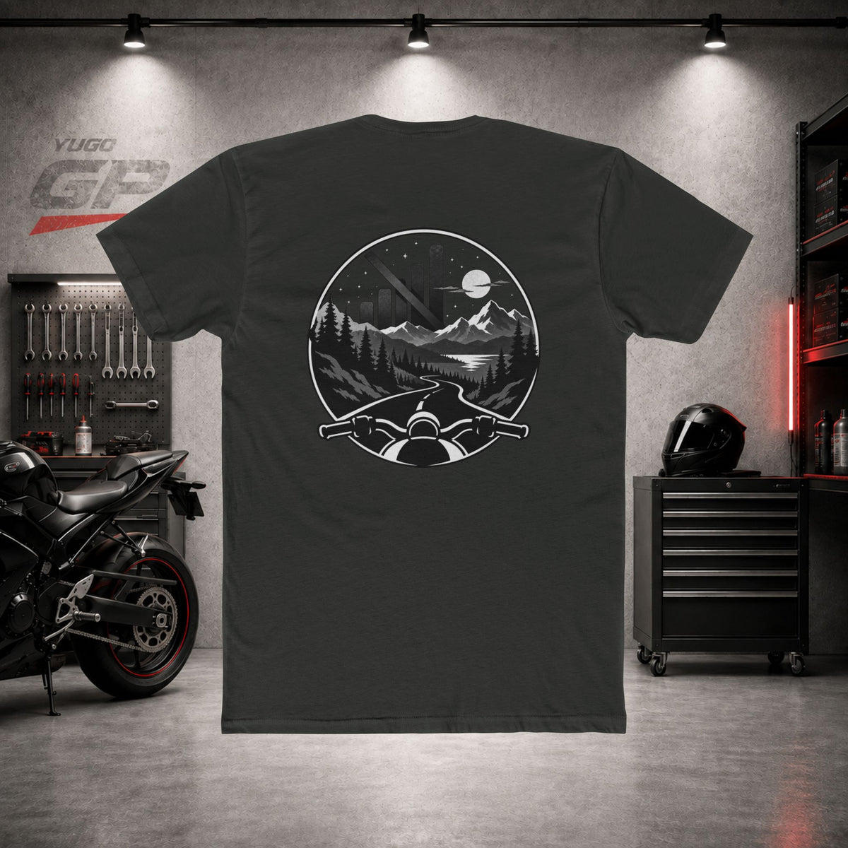 OFF THE GRID — Motorcycle Escape Tee