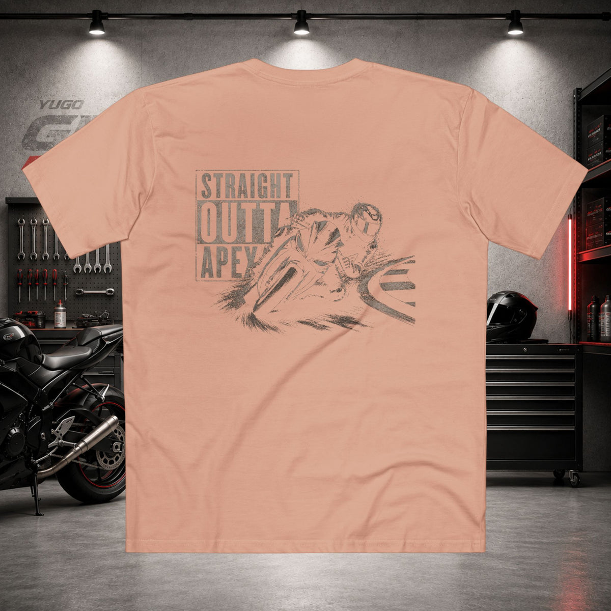 Straight Outta Apex | Back Graphic Tee