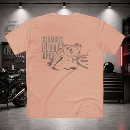 Straight Outta Apex | Back Graphic Tee