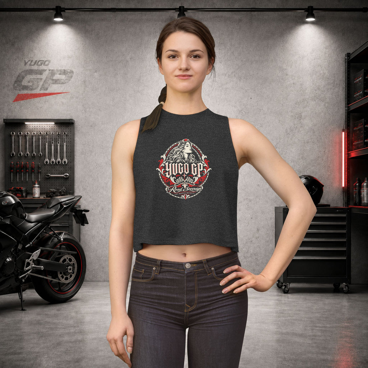 Yugo GP Road Sovereign | Her Crop Tank