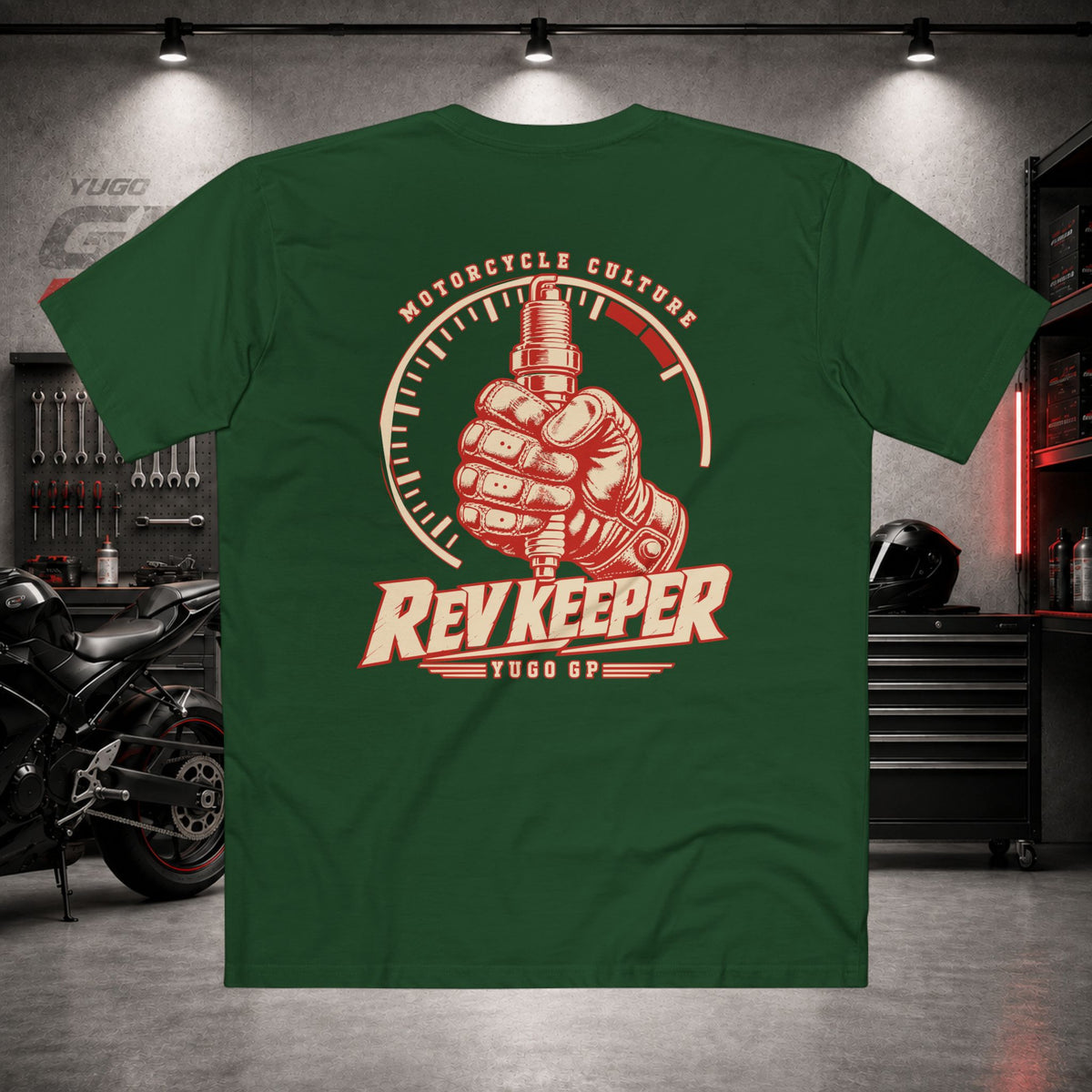 Yugo GP Rev Keeper | Back Graphic Tee
