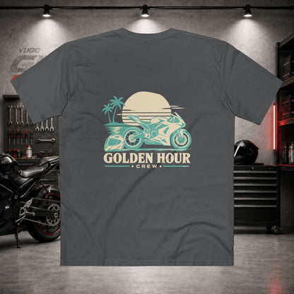 Yugo GP Golden Hour Crew | Back Graphic Tee