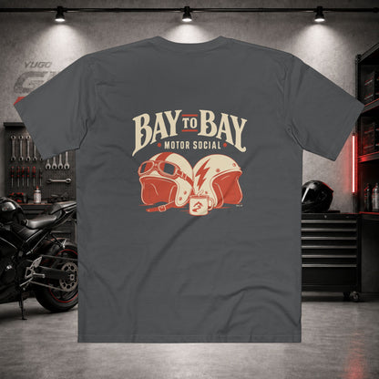 Yugo GP Bay to Bay Social | Back Graphic Tee