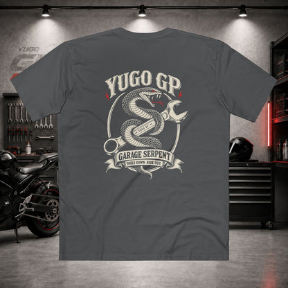Yugo GP Garage Serpent | Back Graphic Tee