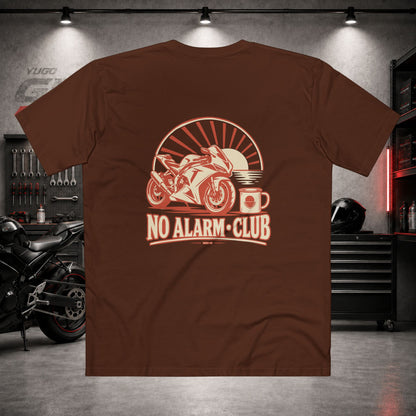 Yugo GP No Alarm Club | Back Graphic Tee