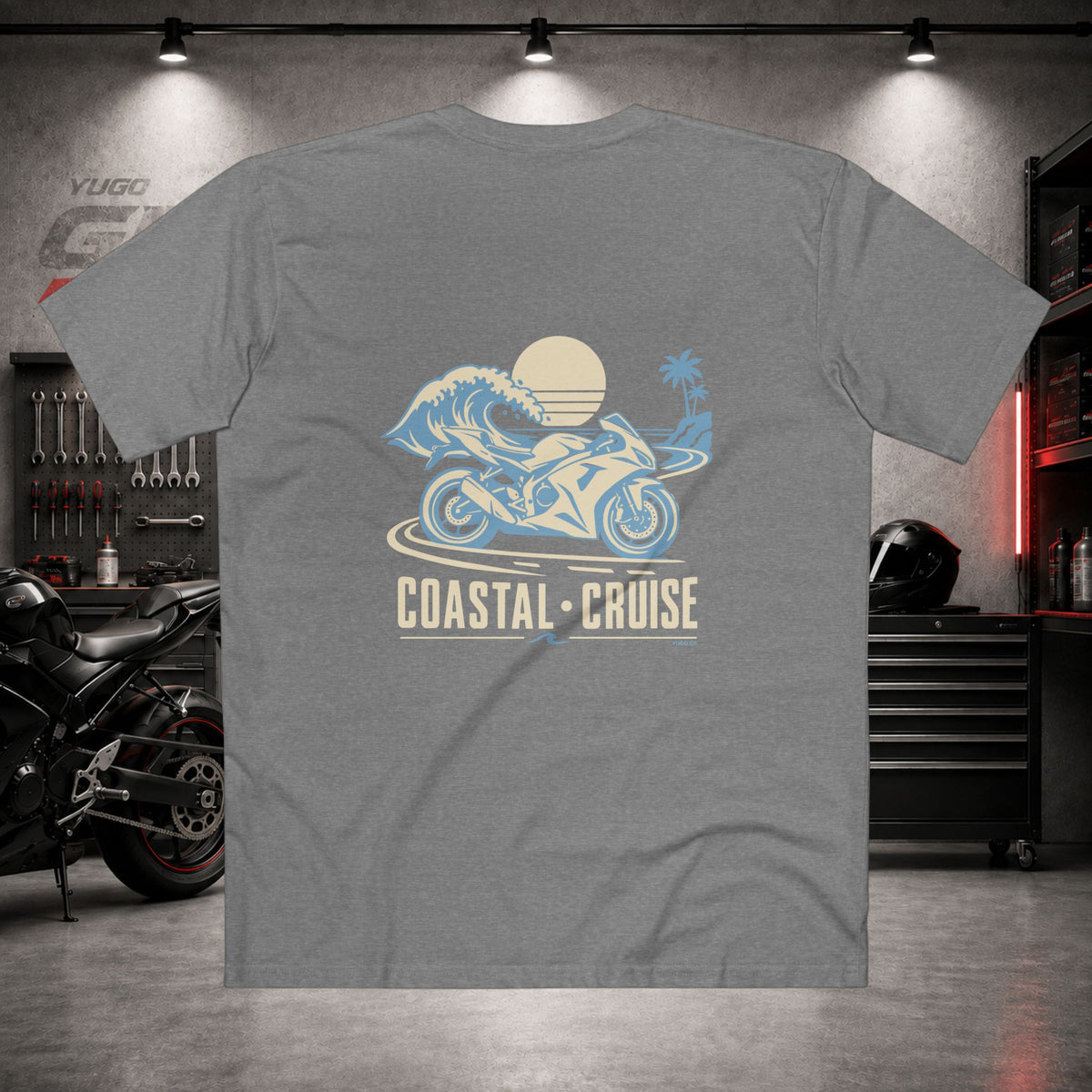 Yugo GP Coastal Cruise | Back Graphic Tee