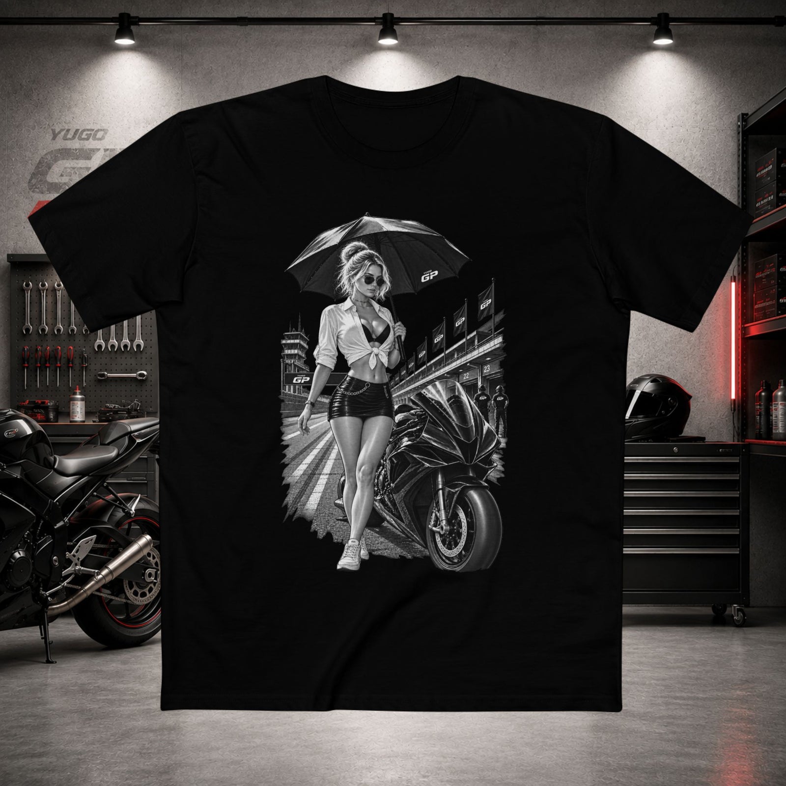 Race Day Pit Girl T‑Shirt