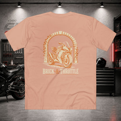 Yugo GP Brick & Throttle | Back Graphic Tee