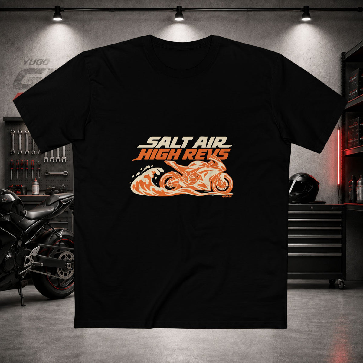 Yugo GP Salt Air High Revs | Front Graphic Tee