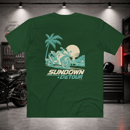Yugo GP Sundown Detour | Back Graphic Tee