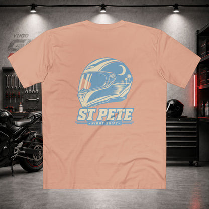 Yugo GP St Pete Night Shift | Back Graphic Tee