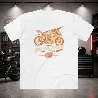 Yugo GP Inline Four Study | Back Graphic Tee