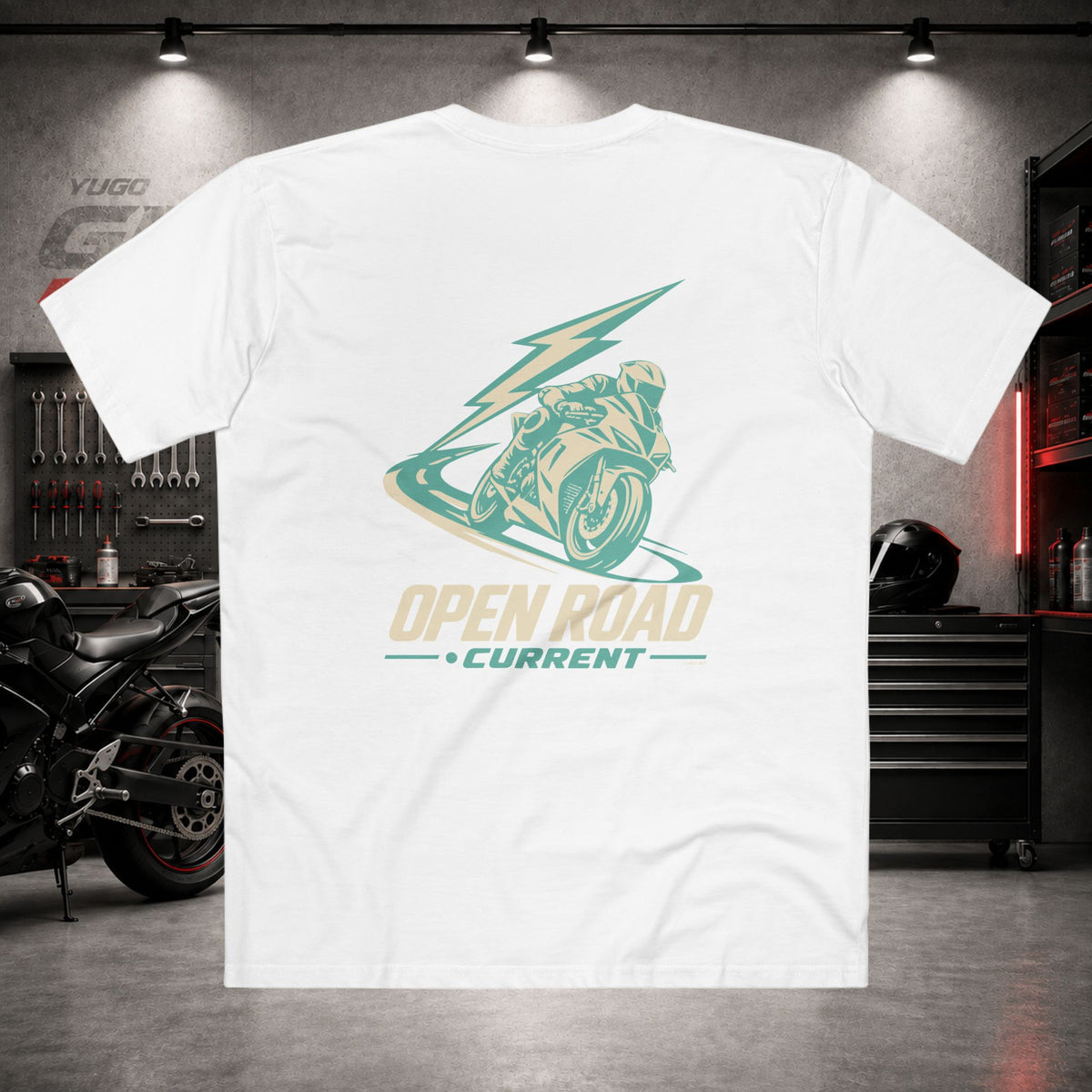 Yugo GP Open Road Current | Back Graphic Tee