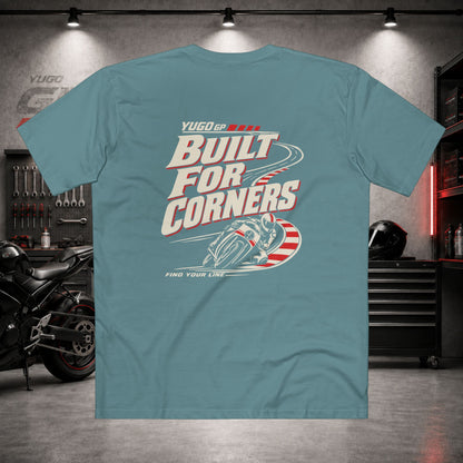Yugo GP Built for Corners | Back Graphic Tee