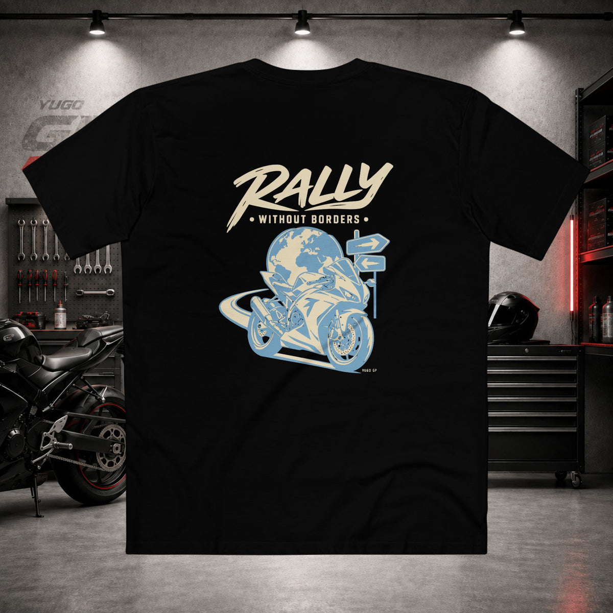 Yugo GP Rally Without Borders | Back Graphic Tee