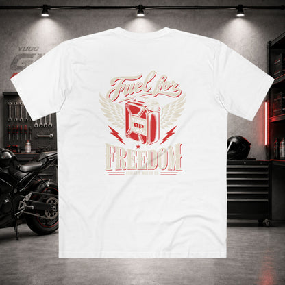 Yugo GP Fuel for Freedom | Back Graphic Tee
