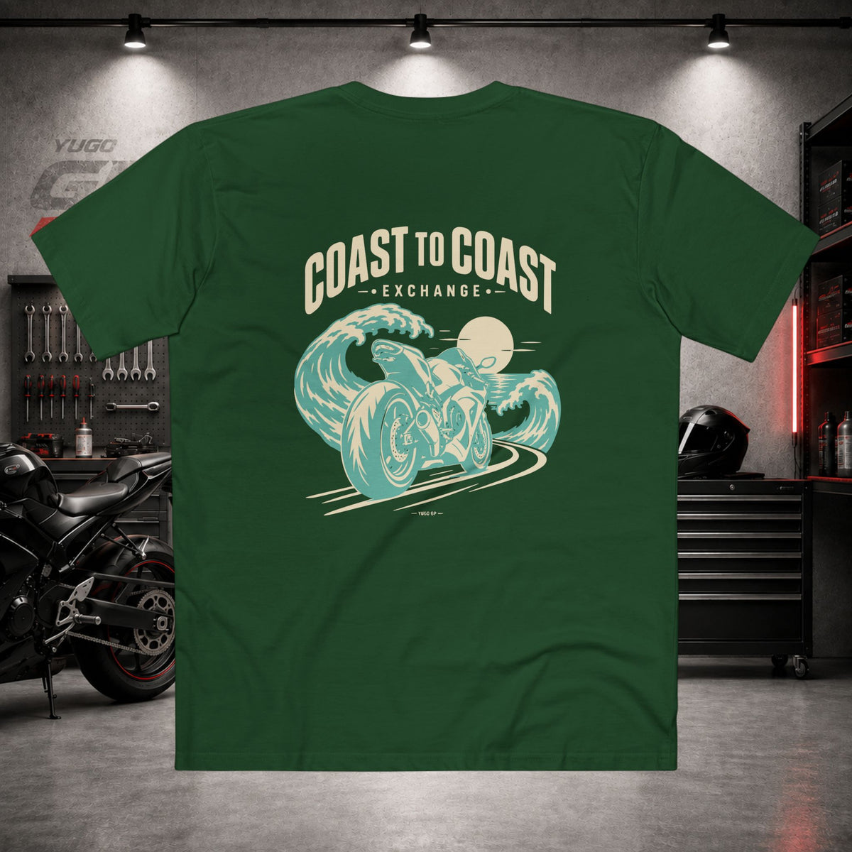 Yugo GP Coast to Coast Exchange | Back Graphic Tee