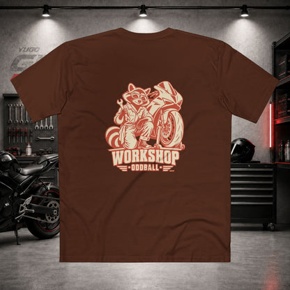 Yugo GP Workshop Oddball | Back Graphic Tee