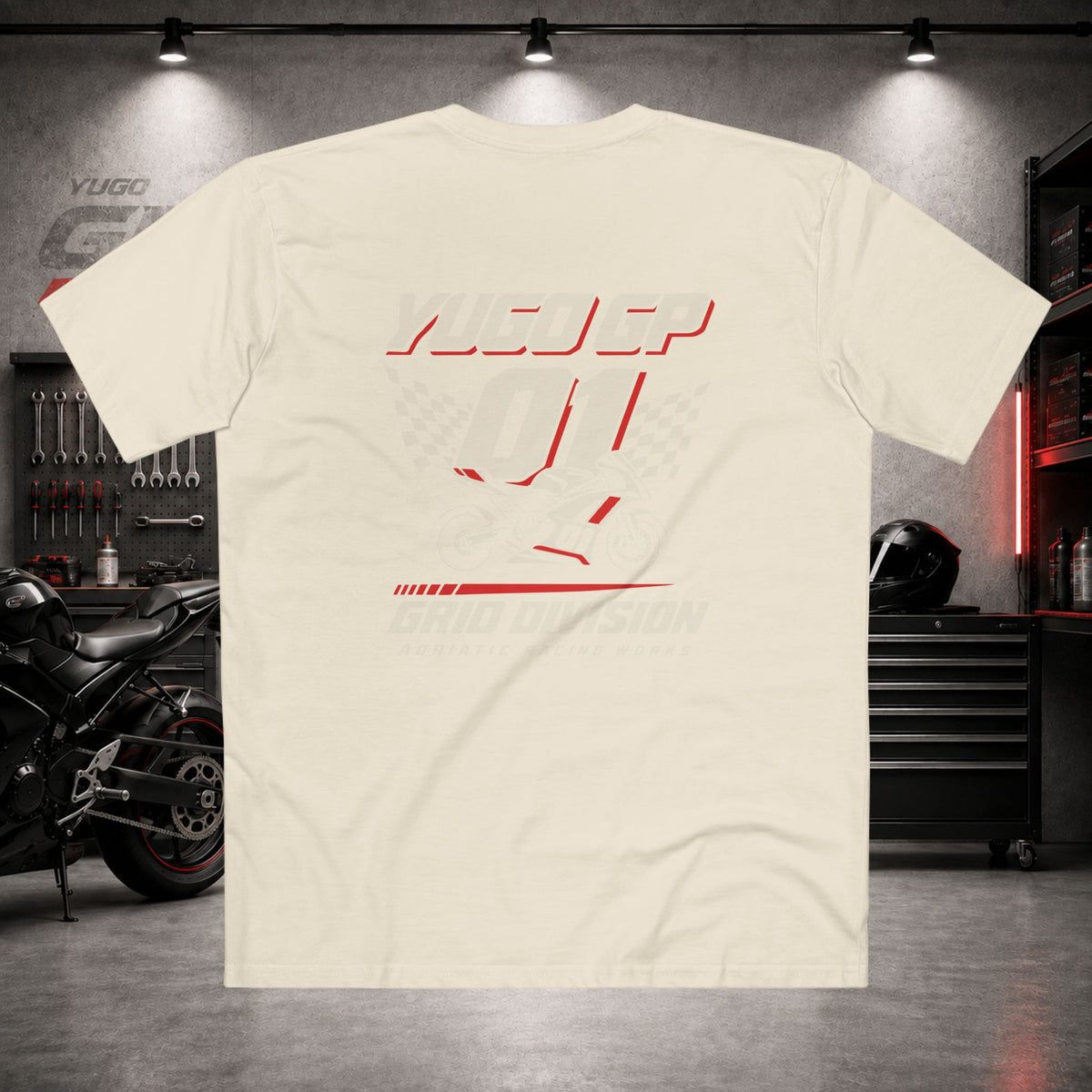 Yugo GP Grid Division | Back Graphic Tee