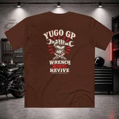 Yugo GP Wrench Ride Revive | Back Graphic Tee