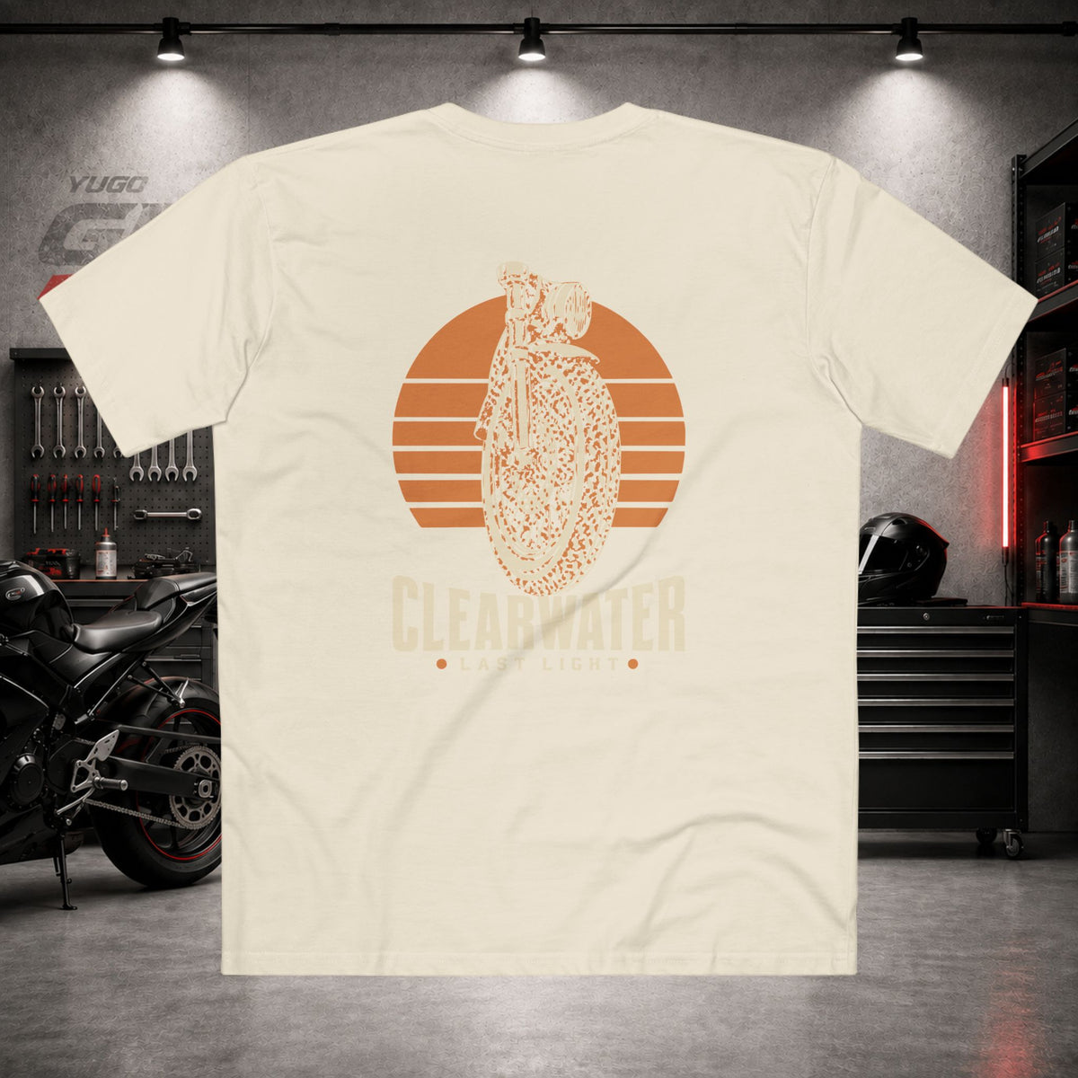 Yugo GP Clearwater Last Light | Back Graphic Tee