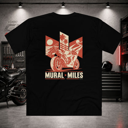 Yugo GP Mural Miles | Back Graphic Tee