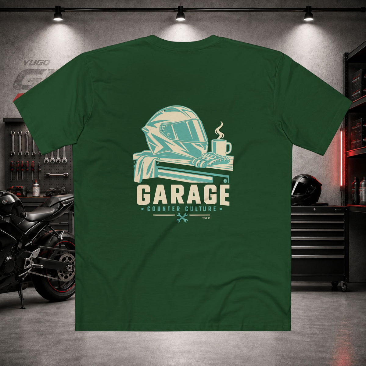 Yugo GP Garage Counter Culture | Back Graphic Tee