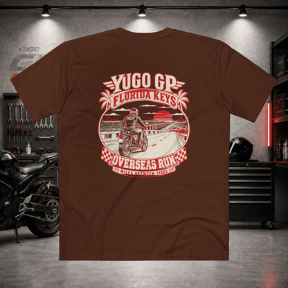 Yugo GP Florida Keys Overseas Run | Back Graphic Tee