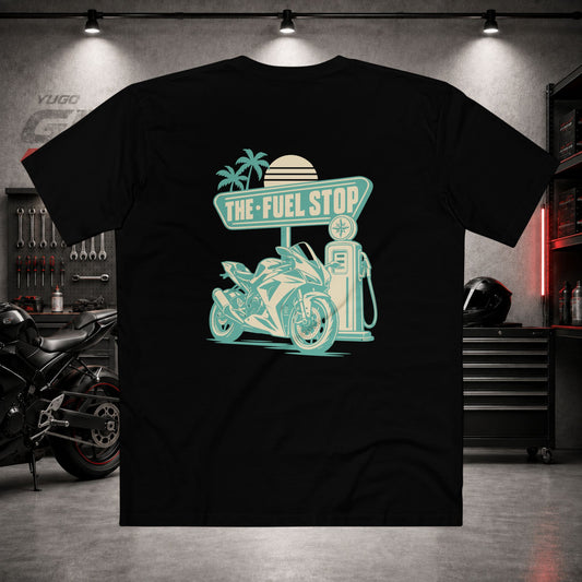 Yugo GP The Fuel Stop | Back Graphic Tee