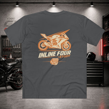 Yugo GP Inline Four Study | Back Graphic Tee