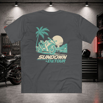 Yugo GP Sundown Detour | Back Graphic Tee