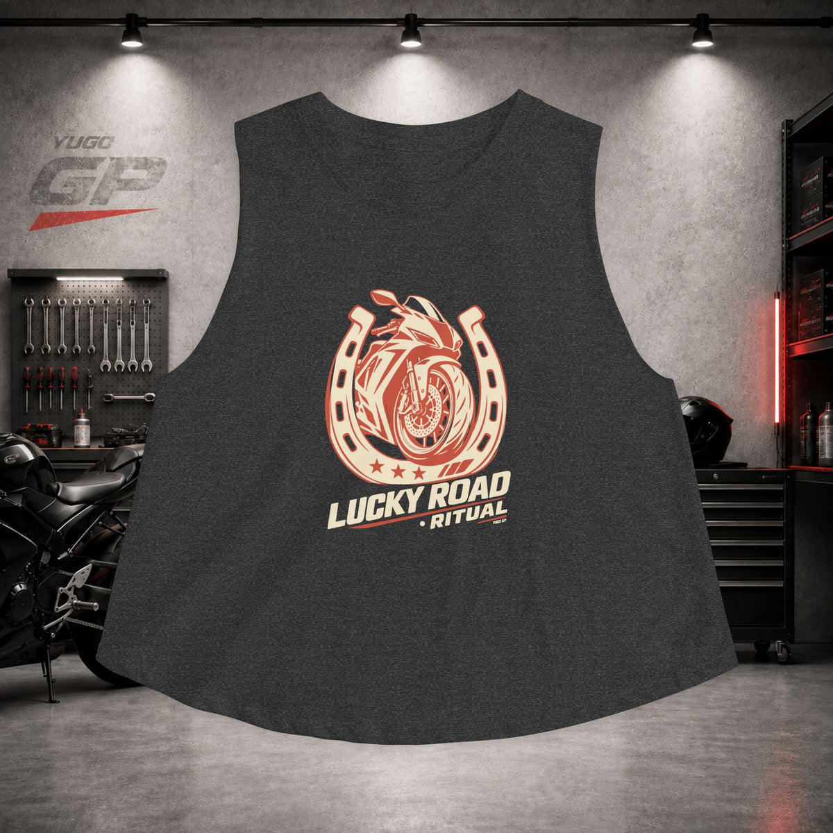 Yugo GP Lucky Road Ritual | Her Crop Tank