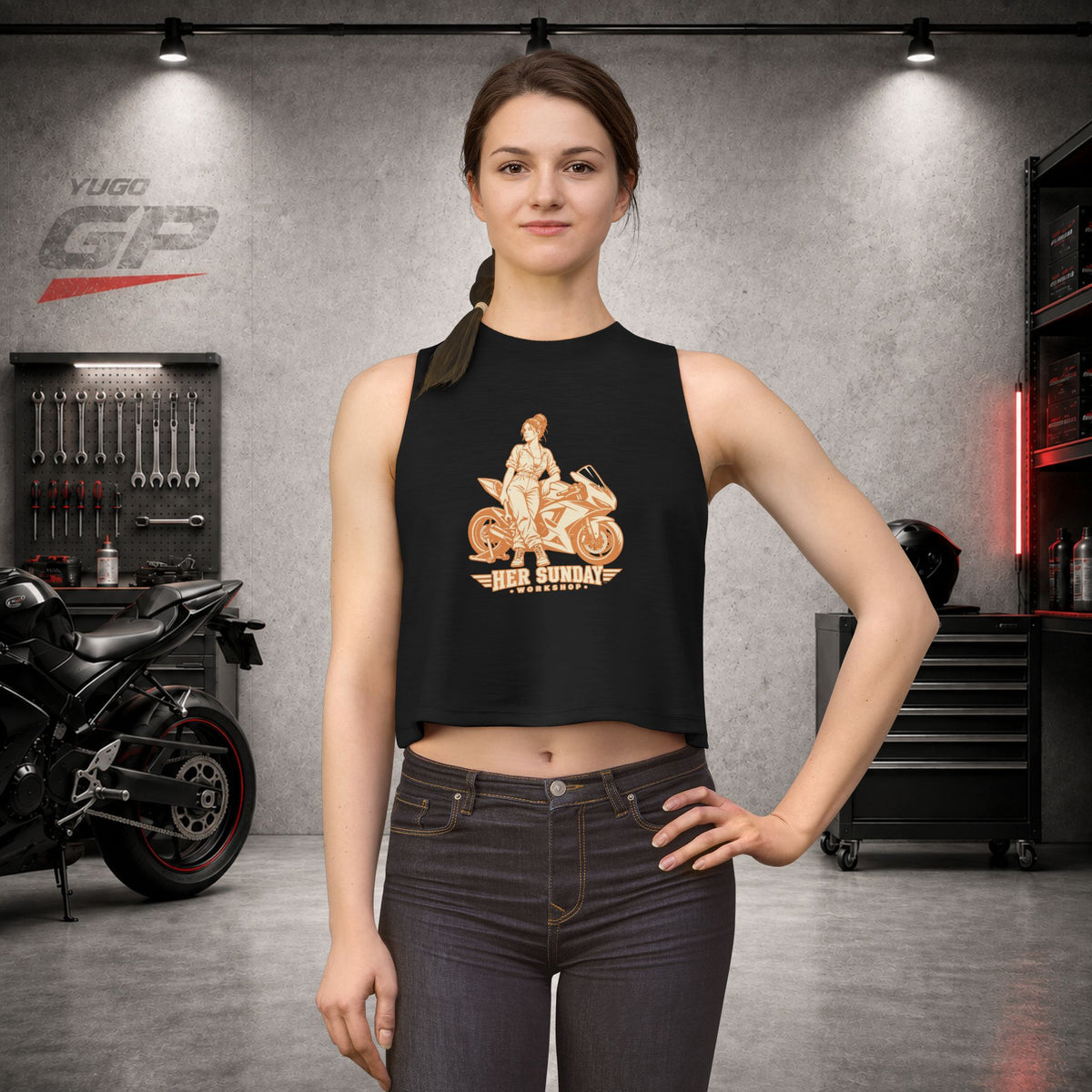 Yugo GP Her Sunday Workshop | Her Crop Tank