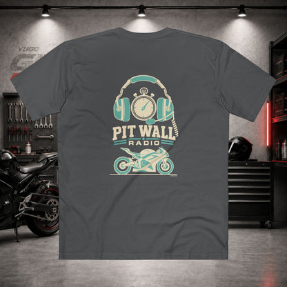 Yugo GP Pit Wall Radio | Back Graphic Tee