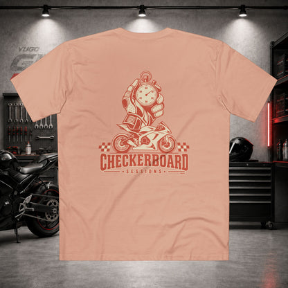 Yugo GP Checkerboard Sessions | Back Graphic Tee