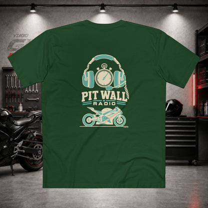 Yugo GP Pit Wall Radio | Back Graphic Tee