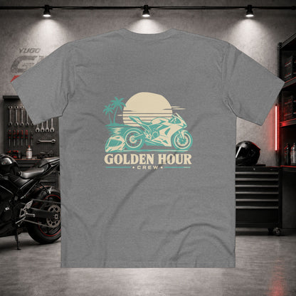 Yugo GP Golden Hour Crew | Back Graphic Tee