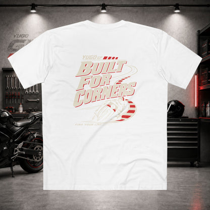 Yugo GP Built for Corners | Back Graphic Tee