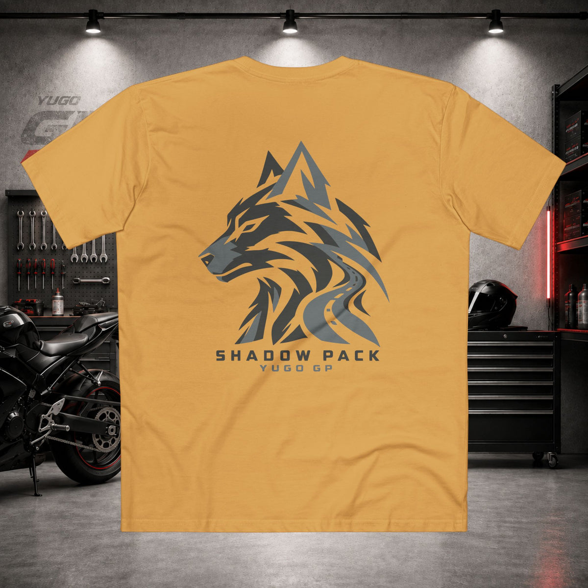 Yugo GP Shadow Pack | Back Graphic Tee