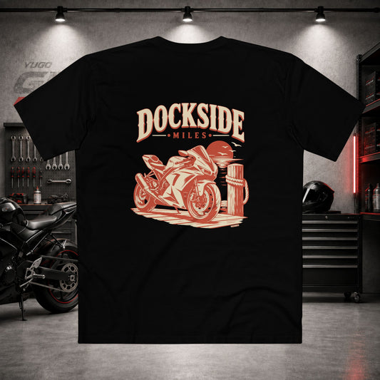 Yugo GP Dockside Miles | Back Graphic Tee