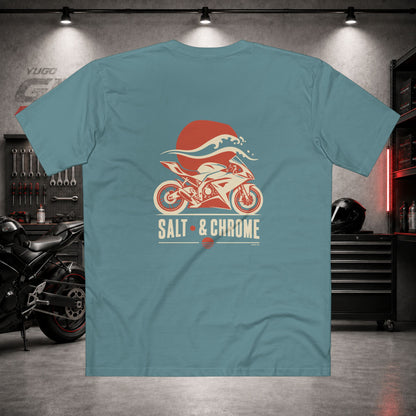 Yugo GP Salt & Chrome | Back Graphic Tee