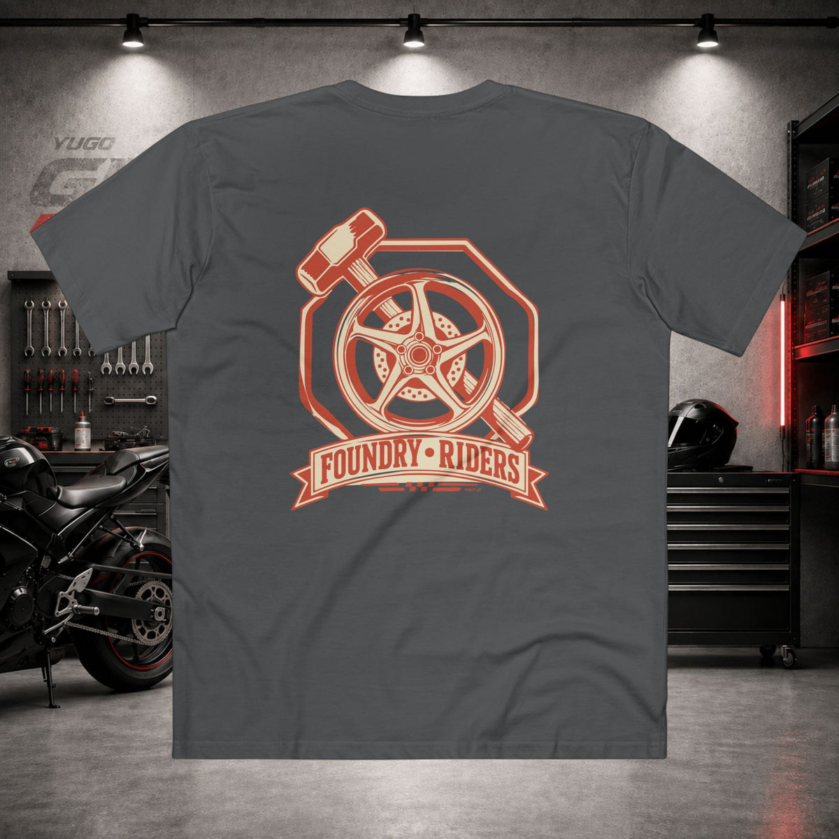 Yugo GP Foundry Riders | Back Graphic Tee