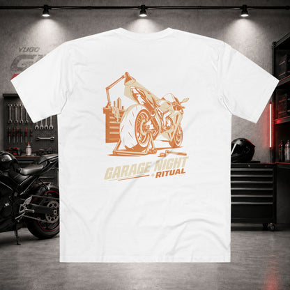 Yugo GP Garage Night Ritual | Back Graphic Tee