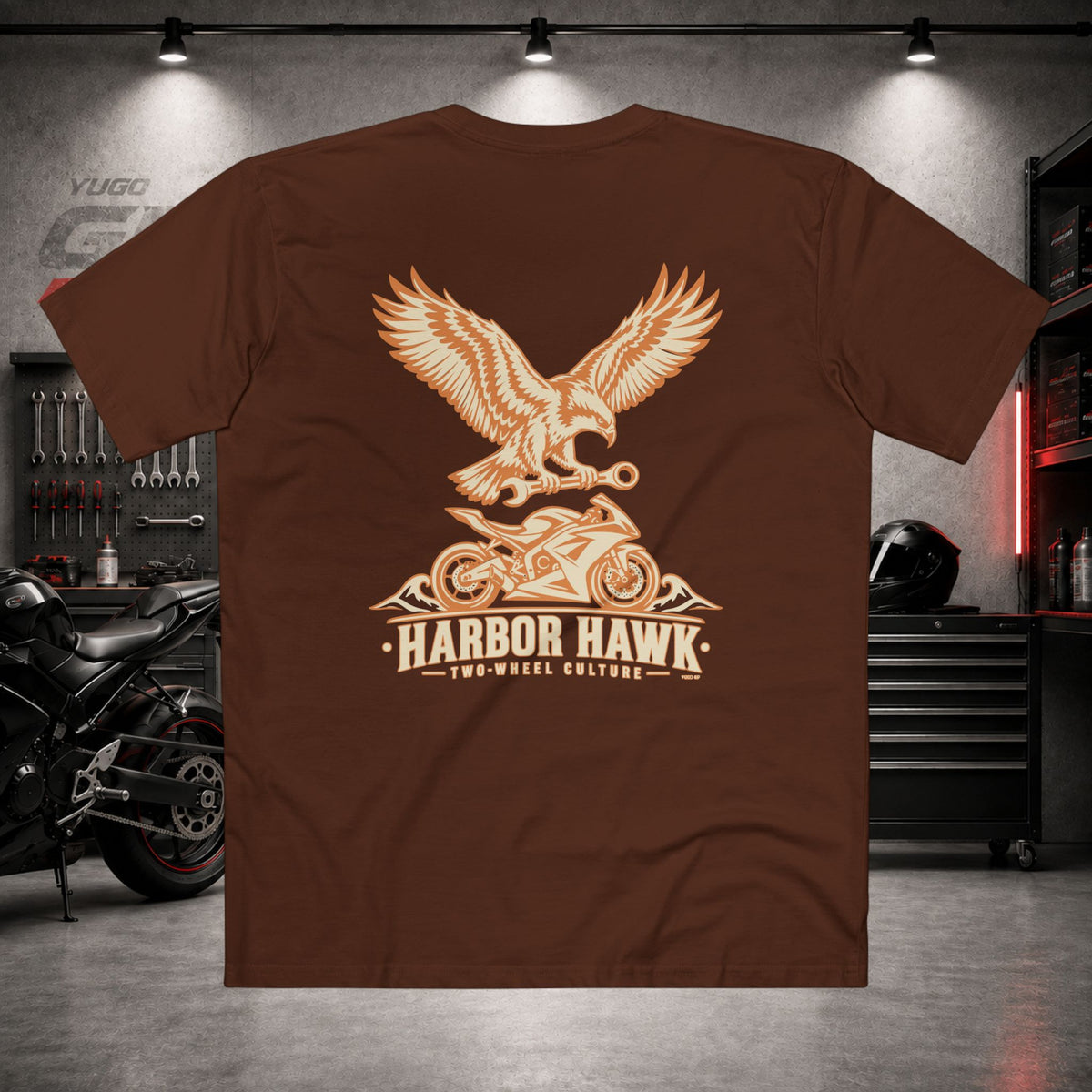 Yugo GP Harbor Hawk | Back Graphic Tee